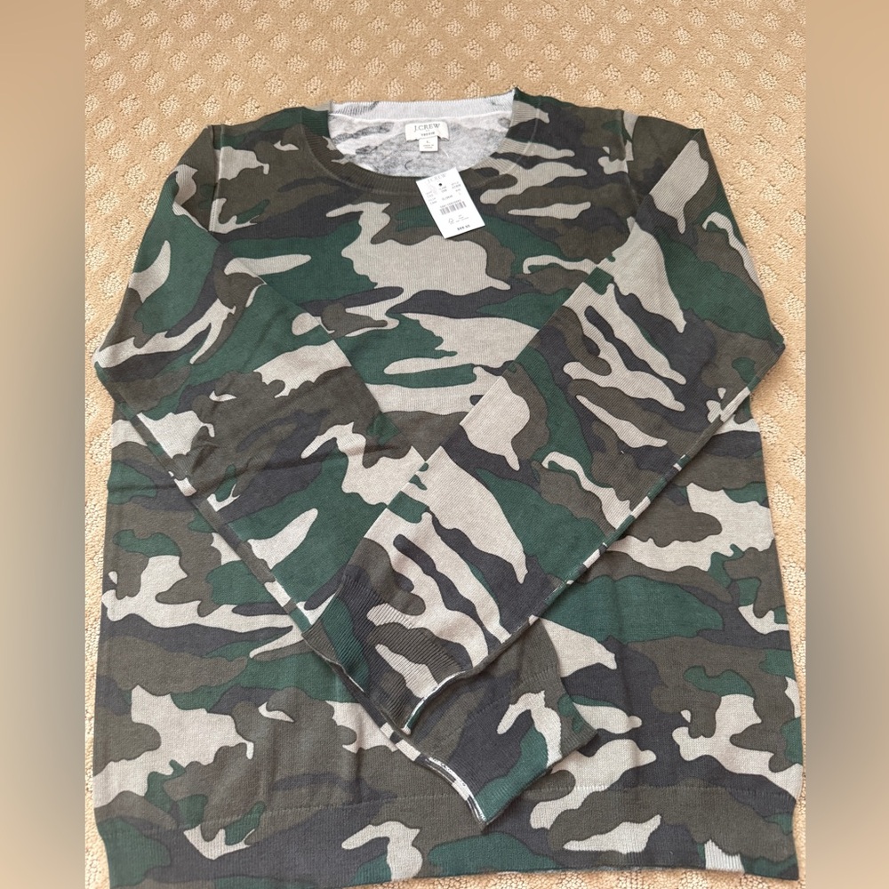 J. Crew Crewneck Teddie Sweater